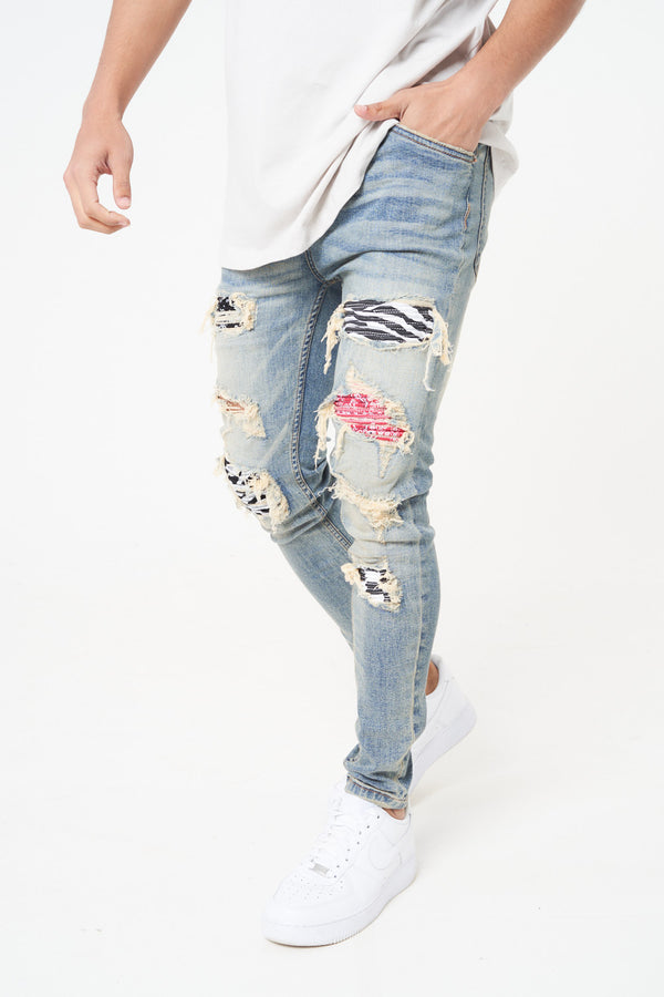 ROME - BANDANA RIP & REPAIR DIRTY WASH