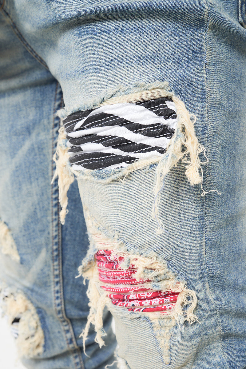 ROME - BANDANA RIP & REPAIR DIRTY WASH