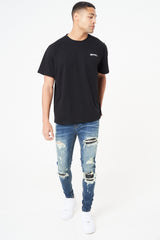 VEGAS - RIPPED SKINNY STRETCH FIT