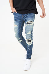 VEGAS - RIPPED SKINNY STRETCH FIT