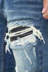 VEGAS - RIPPED SKINNY STRETCH FIT