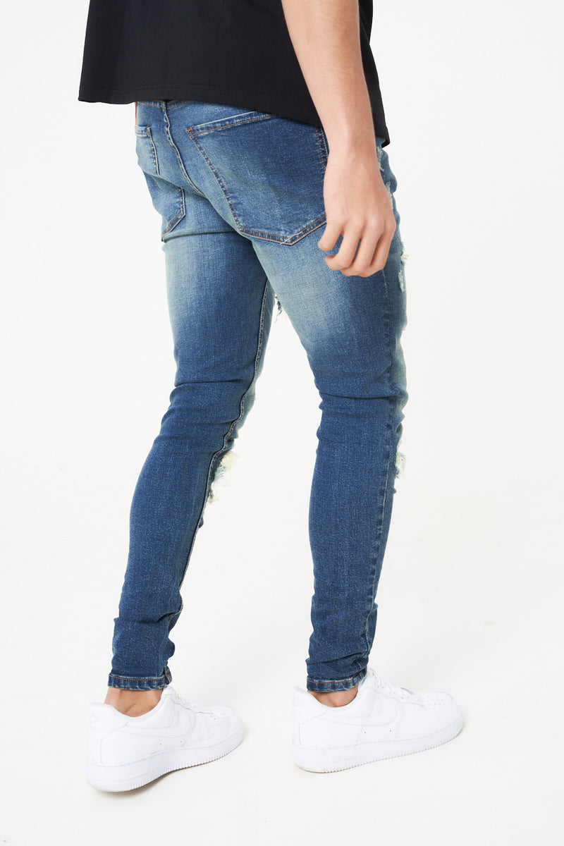VEGAS - RIPPED SKINNY STRETCH FIT