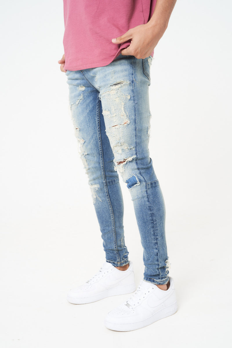 SEATTLE RIP & REPAIR DENIMS