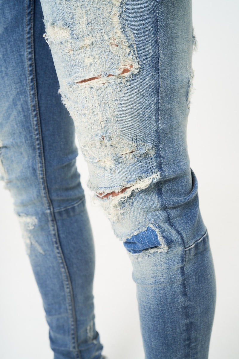 SEATTLE RIP & REPAIR DENIMS