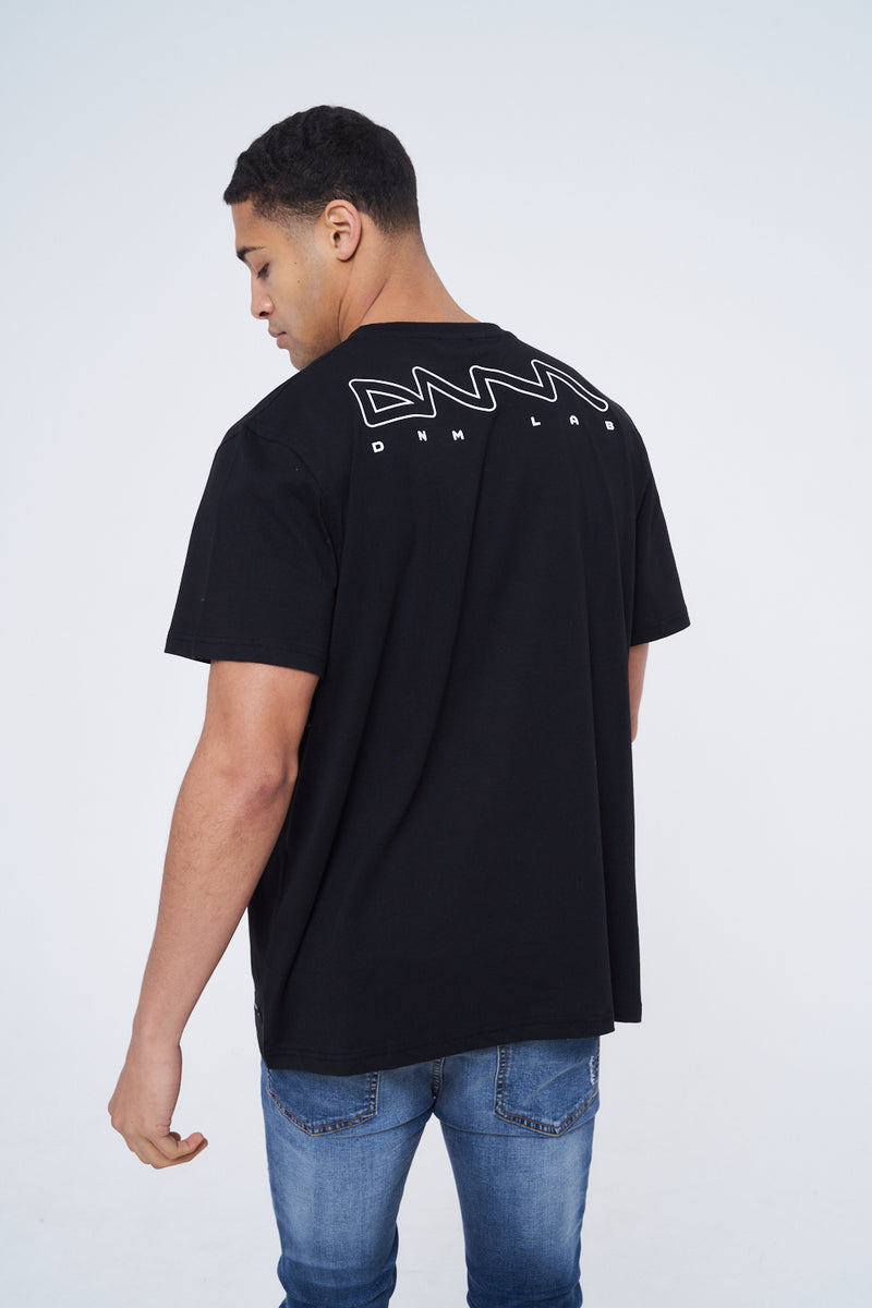 BEIJING BLACK OVERSIZED T-SHIRT