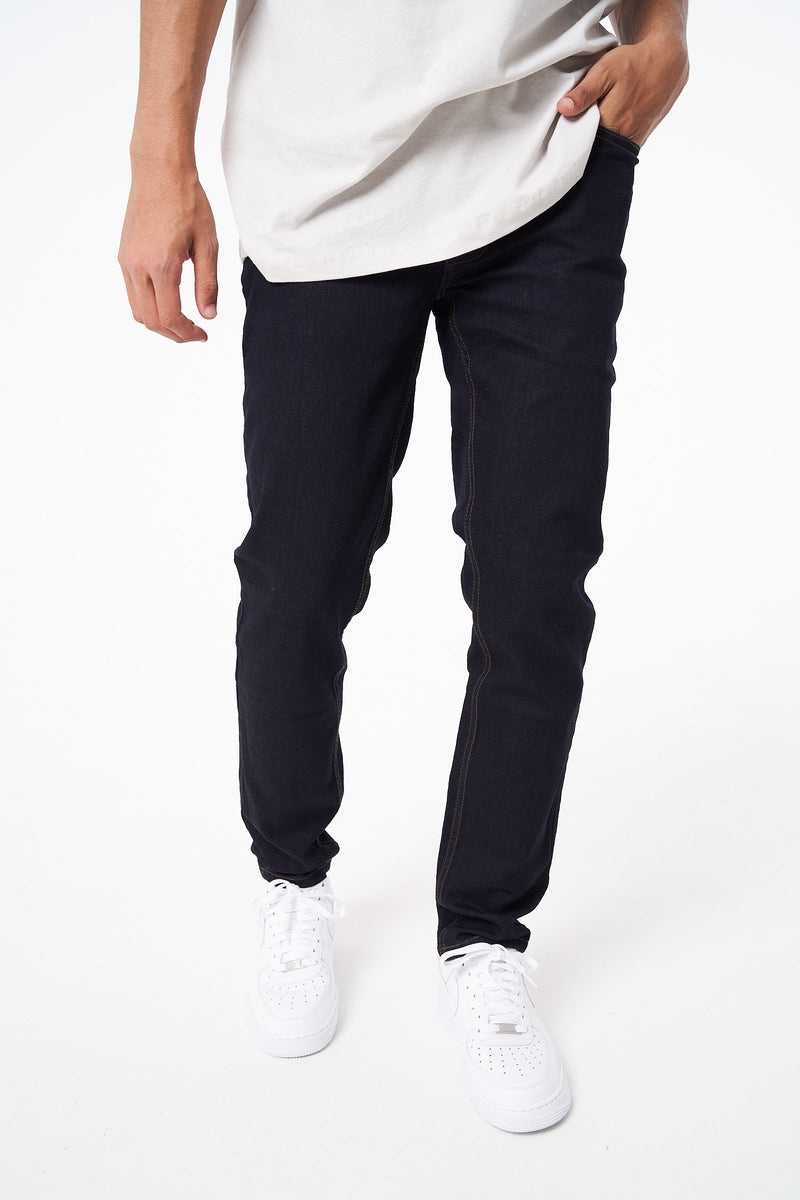 GRAY - DARK DENIM NON RIPPED SLIM FIT