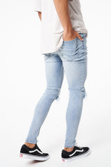 MADRID - RIPPED SKINNY STRETCH JEAN
