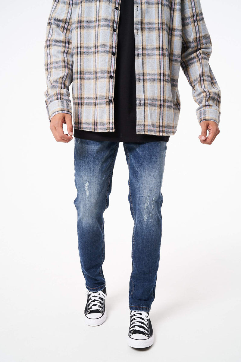 ICE MAN - BLUE SLIM FIT