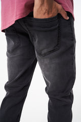 GOLDBERG - CHARCOAL NON RIPPED  SLIM FIT