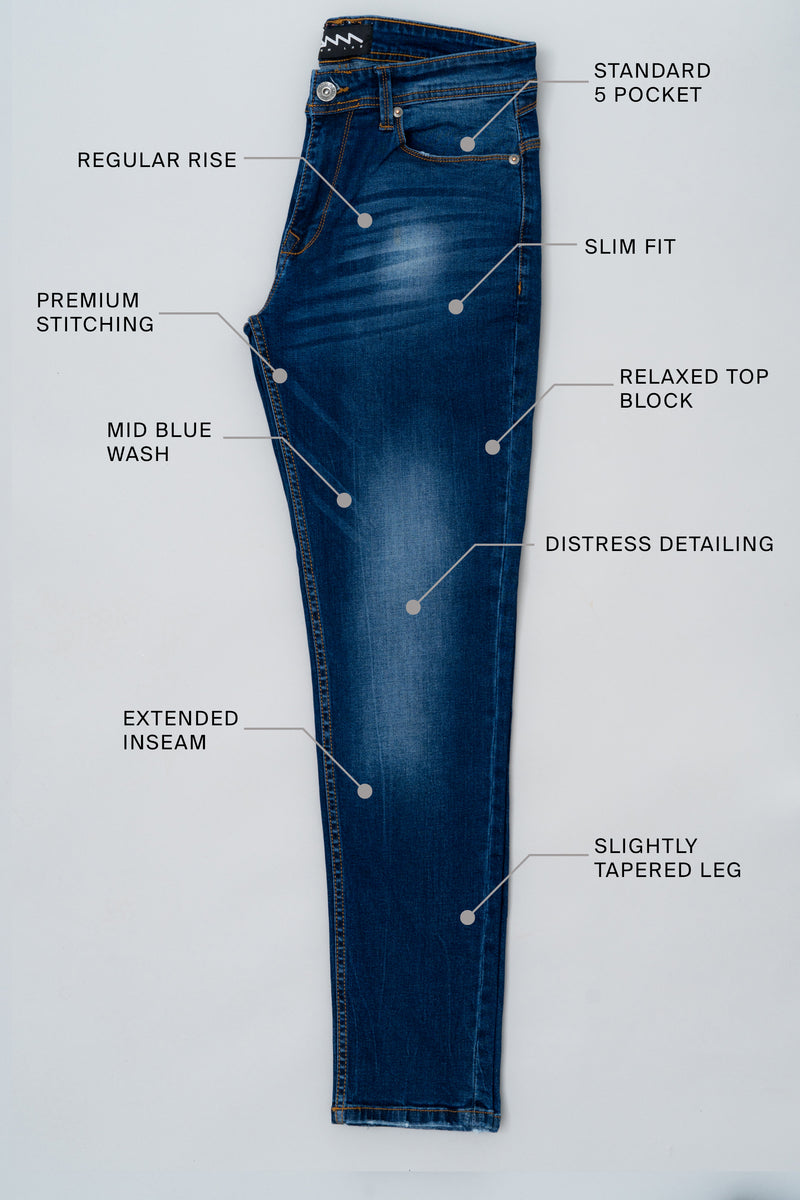 RAUL BLUE SLIM FIT