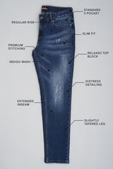 ICE MAN - BLUE SLIM FIT