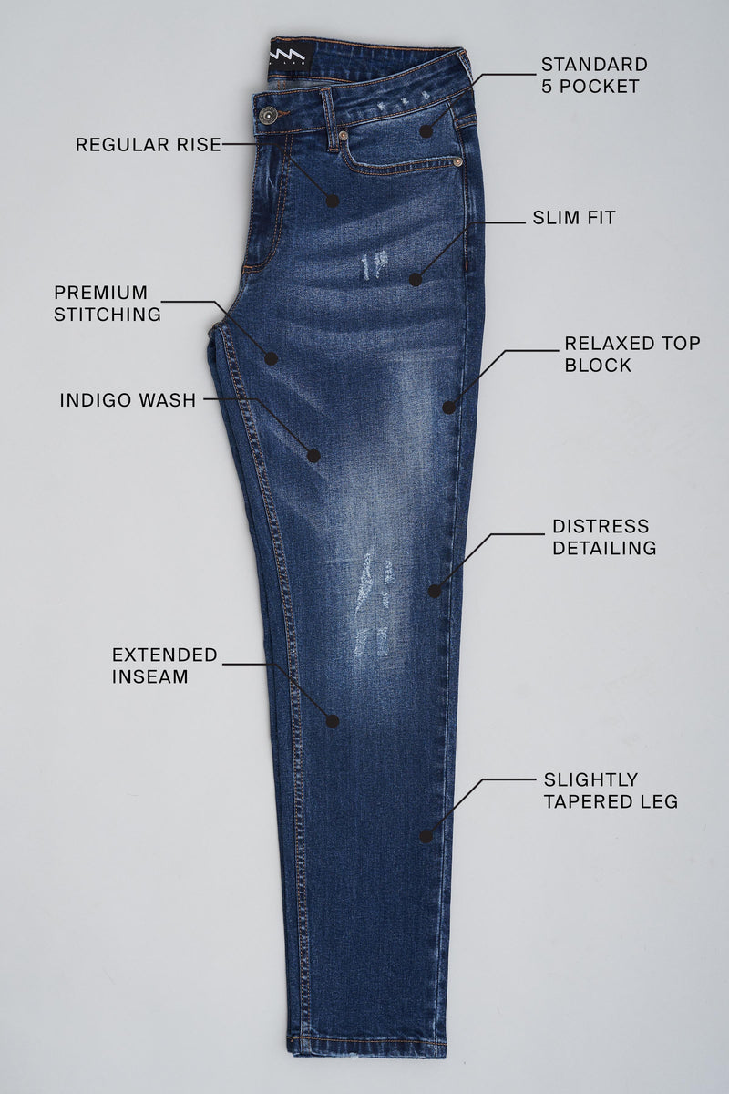 ICE MAN - BLUE SLIM FIT